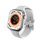 GS8 Watch 8 Ultra Akıllı Saat Turuncu ve Beyaz Renk Kordon - 2