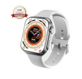 GS8 Watch 8 Ultra Akıllı Saat Turuncu ve Beyaz Renk Kordon - 8
