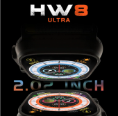 HW8 Ultra Smart Watch 2022 Model Çift Kordonlu Yeni Nesil Akıllı Saat - 5