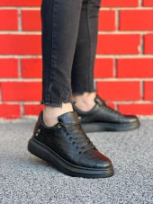 KB047 Kömür Crocodile Günlük Erkek  Ayakkabı thumbnail 1