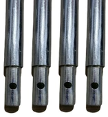 Galvaniz Toprak Burgusu Uzatmalı Sondaj Aleti Çap 15 cm Boy 5 mt - 2