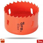 Gfb Bi Metal Panç Metal Testere 76 Mm + Hex Düz Girişli Adaptör - 3