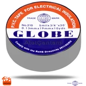 Globe Elektrik Bandı İzole Bant 1 Adet- Gri - 1