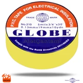 Globe Elektrik Bandı İzole Bant 1 Adet- Sarı - 1