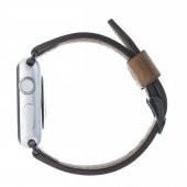 Bouletta Apple Watch Uyumlu Deri Kordon 42-44-45mm SM26 Kahve - 3