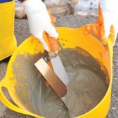 Dekor Beton Sıva Malası 26 cm Ahşap saplı - 2