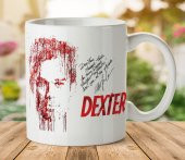 Dexter Yabancı Dizi Baskılı İki Tarafı Baskılı Kupa Bardak - 1