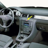 Audi A6 2002-2005 Kırmızı Üçgen Dörtlü Flaşör Düğmesi 4B0941509K - 1