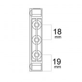 Pvc Pencere Menteşesi Pimapen 75mm Beyaz Plastik Değildir - 2