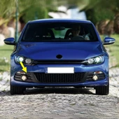 VW Scirocco 2009-2014 Ön Tampon Çeki Çekme Demiri Kapağı 1K8807241A - 1