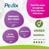 PEDİX MESANE PEDİ UNISEX ORTA BOY MEDIUM (M) 60 ADET - 4