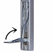 Alüminyum Kapı Sürgüsü Merpo Sürgü Kısa - 4