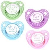 Hanymish 119 Tiny Silikon Damaklı Emzik No 2 6-18 Ay - 1