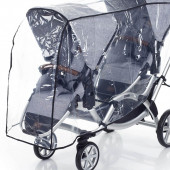 ABC Design Zoom İkiz Bebek Arabası Yağmurluğu - 2
