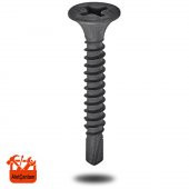 Matkap Uçlu Alçıpan Vidası Siyah Vida 3.5 x 25 MM 100 Adet thumbnail 1