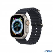 ScHitec 42-44mm Yeni Nesil Apple Uyumlu Akıllı Saat Kordonu Siyah - 4