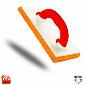 Dekor Kauçuklu Mala 14CM x 28CM Sünger Mala Ölçüsü - 1