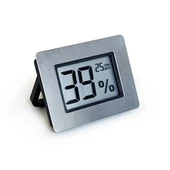 AEK-Tech Metal Çerçeve Dijital Higrometre Termometre Nem Ölçer Humidor Puro Kutusu thumbnail 1