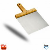 Dekor Macun Küreği Ahşap Saplı Kürek 20 CM - 1