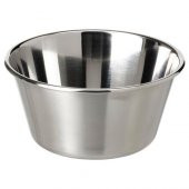 Metal Servis Kasesi Paslanmaz Çelik MeridyenDukkan 13 Cm Çerezlik -1 Adet - 1