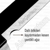 Sfd Çim Biçme Makası Metal Saplı Çimen Makası Tırtırlı Ağız - 3
