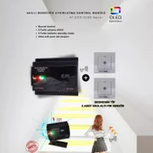 Akıllı Merdiven At-Eco Oled Serisi Akıllı Modül + 2 Adet PIR Sensör (Standart Sensör) - 1