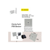 AT-Eco Akıllı Merdiven Aydınlatma Basamak Kontrol Modülü+1 LAZER+1 PIR Sensör Kit (Analog Modül) - 4