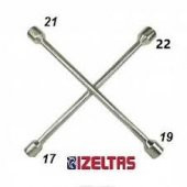 İZELTAŞ BİJON ANAHTARI İSTAVROZ TİPİ 4LÜ (17MM 19MM 21MM 22MM) - 2