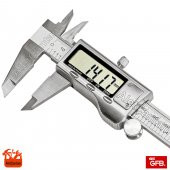 GFB DİJİTAL KUMPAS PASLANMAZ ÇELİK GÖVDE 150MM PLASTİK KUTUSUNDA - 1