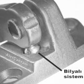 Yuma Kapı Emniyet Mandalı Ahşap - Çelik Kapı Emniyet Kelepçesi - 2