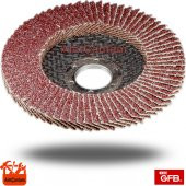 GFB FLAP DİSK ZIMPARA ALÜMİNYUM OKSİT (AHŞAP VE METAL) 115MM - 1