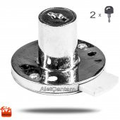 555 Dolap Kilidi Çekmece Kilidi Yuvarlak Kilit - 1