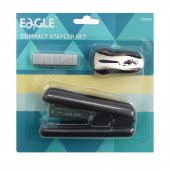 Eagle 24/6 Zımba Makinası 20 Sayfa Diker Tel Sökücü ve Zımba Teli Set S5147CS - 1