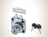 Herme Sürgülü Dolap Kilidi Kıskaçlı Kancalı Kilit - 2