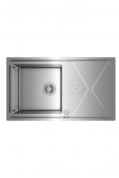 TEKA Brooklyn 50 M-xp 1b 1d - Ankastre/tezgaha Sıfır - Paslanmaz Çelik - 86 Cm - 115100022 - 1