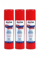 Glue Stick Yapıştırıcı Katı Yapıştırıcı 40 Gr Ruj Yapıştırıcı 3 Adet - 1