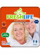 Pure Baby Freshlife Xlarge Yetişkin Hasta Bezi 30 Adet - 1