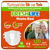 Freshlife Medium Orta Boy Yetişkin Hasta Bezi 30x4 (120 Adet) - 1