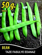 Fasulye Tohumu Edanaz ( Oturak ) - 50 G  (~ Takribi 150 Tohum) - 2