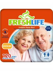 Pure Baby 4lü  Pure Baby Freshlife Small Yetişkin Hasta Bezi 30x4 (120 Adet) - 1