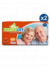 Pure Baby 2li Pure Baby Freshlife Small Yetişkin Hasta Bezi 30x2 (60 Adet) - 1