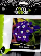 Mine Çiçeği Tohumu - 3- Verbena (~ Takribi 40 Tohum) - 1