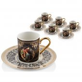 Lamedore Ladya 6lı Kahve Fincan Takımı - 1