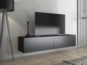 Woodn Love Toprak 150 Cm Duvara Monte Tv Ünitesi - Siyah / Siyah - 3