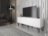 Woodn Love Emir 150 Cm Metal Ayaklı Tv Ünitesi - Beyaz / Siyah - 3
