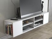 Woodn Love Echo 150 Cm Duvara Asma Tv Ünitesi - Beyaz - 4