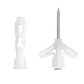 Kanatlı Alçıpan Dübeli Plastik Kelebek Dubel 100 'Lü Paket thumbnail 3