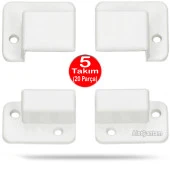 Pvc Pimapen Pencere Sineklik Montaj Aparatı 5 Takım Set +vida (10x20 Profillere Uygundur) - 1