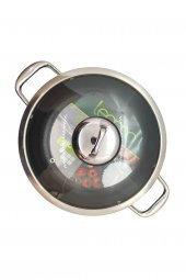 LEGGNO MST2828ST28BK MASTER TITANIUM SIĞ TENCERE SİYAH 28CM - 2