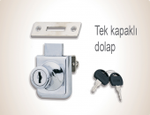 555 - Canex Cam Dolap Kilidi - Çift Kapaklı Kilit - 3